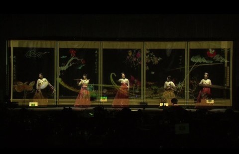 [Hologram performance] 세계최초 퓨전국악과 홀로그램 퍼포먼스 케이페라 린 GS파워 송년회 