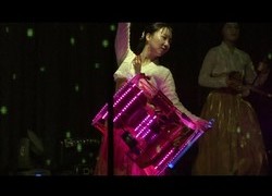 [세계최초 LED장구] 미디어 아트 퓨전국악 공연 - 케이페라 린 [홀로그램, 홀로그램 퍼